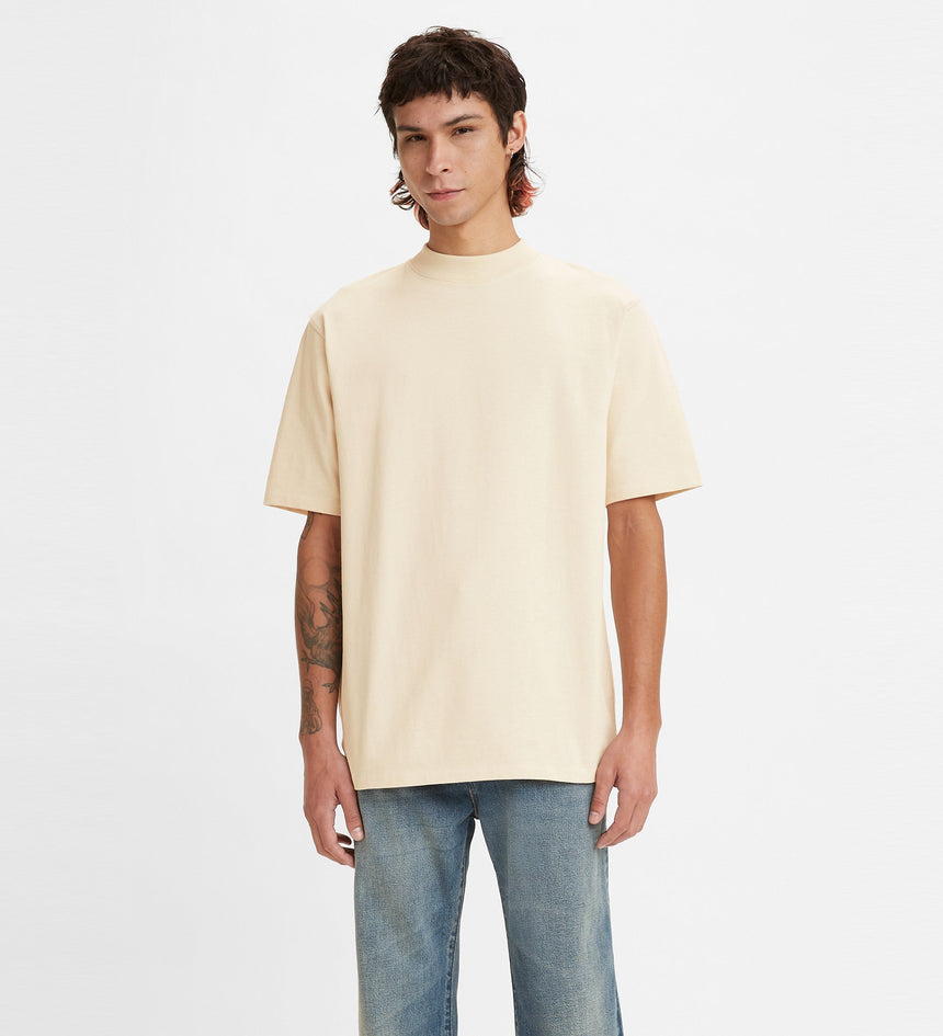 levi's® made & crafted® men's mock tee A21380003XS- Oatmeal – Levi's Hong Kong