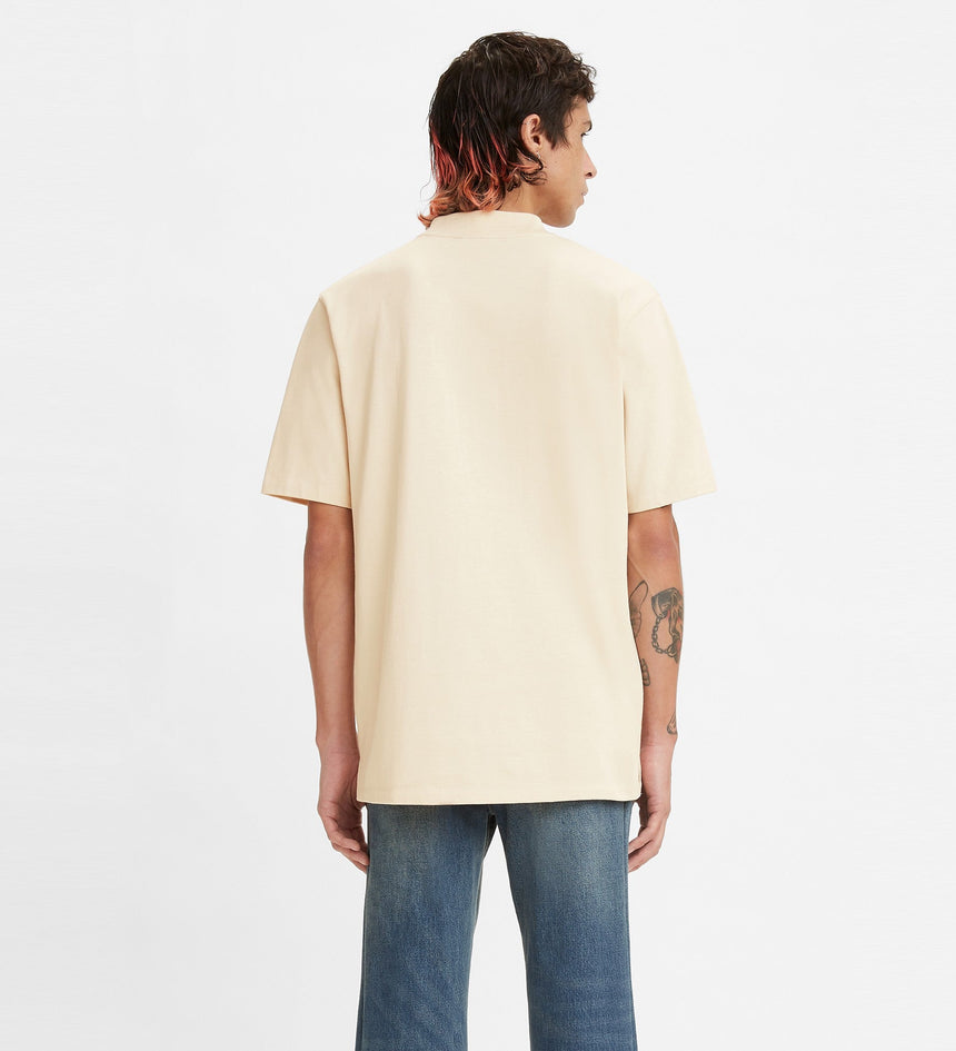 levi's® made & crafted® men's mock tee A21380003XS- Oatmeal – Levi's Hong Kong