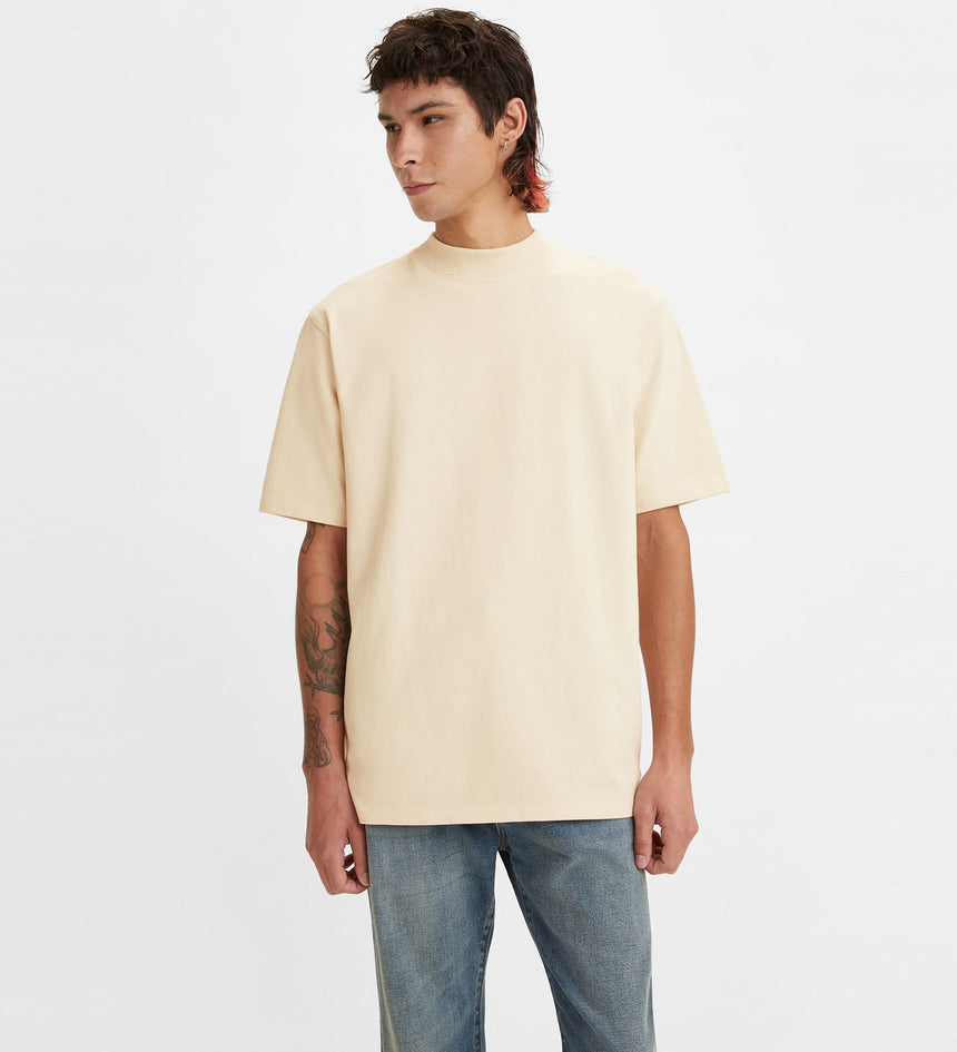 levi's® made & crafted® men's mock tee A21380003XS- Oatmeal – Levi's Hong Kong