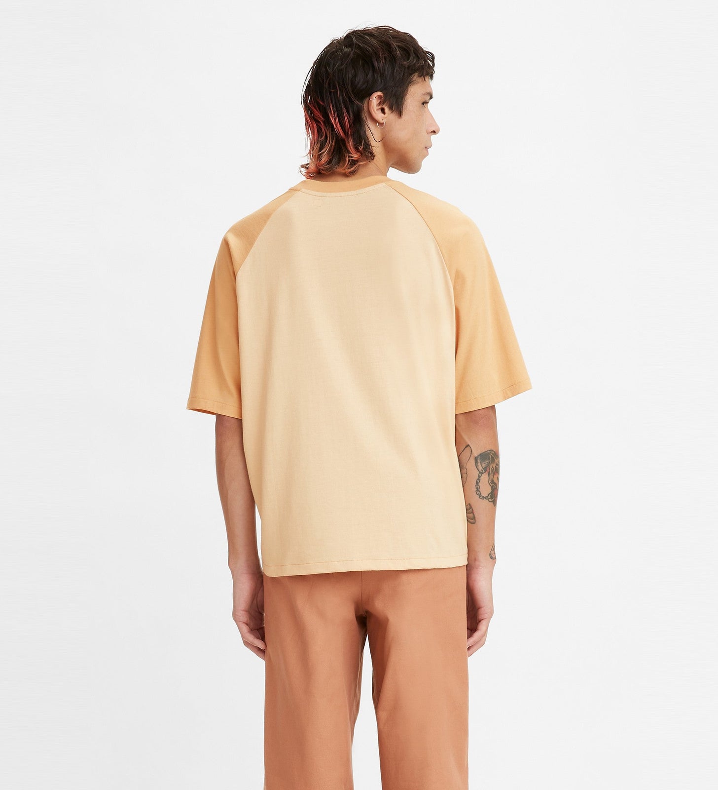 levi's® made & crafted® 男士牛角袖tee A21390000S- Porcini – Levi's 香港