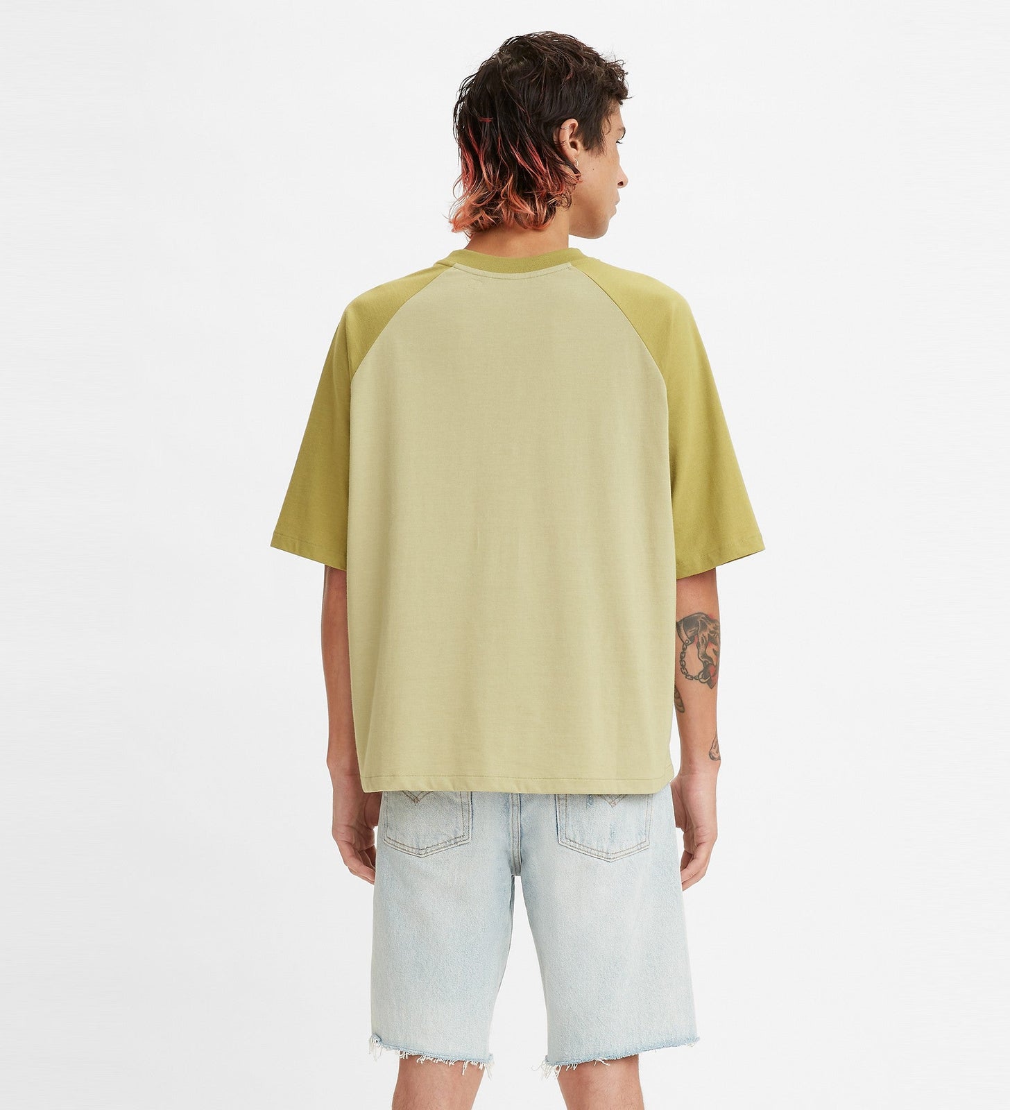 levi's® made & crafted® 男士牛角袖tee A21390002S- Cedar – Levi's 香港