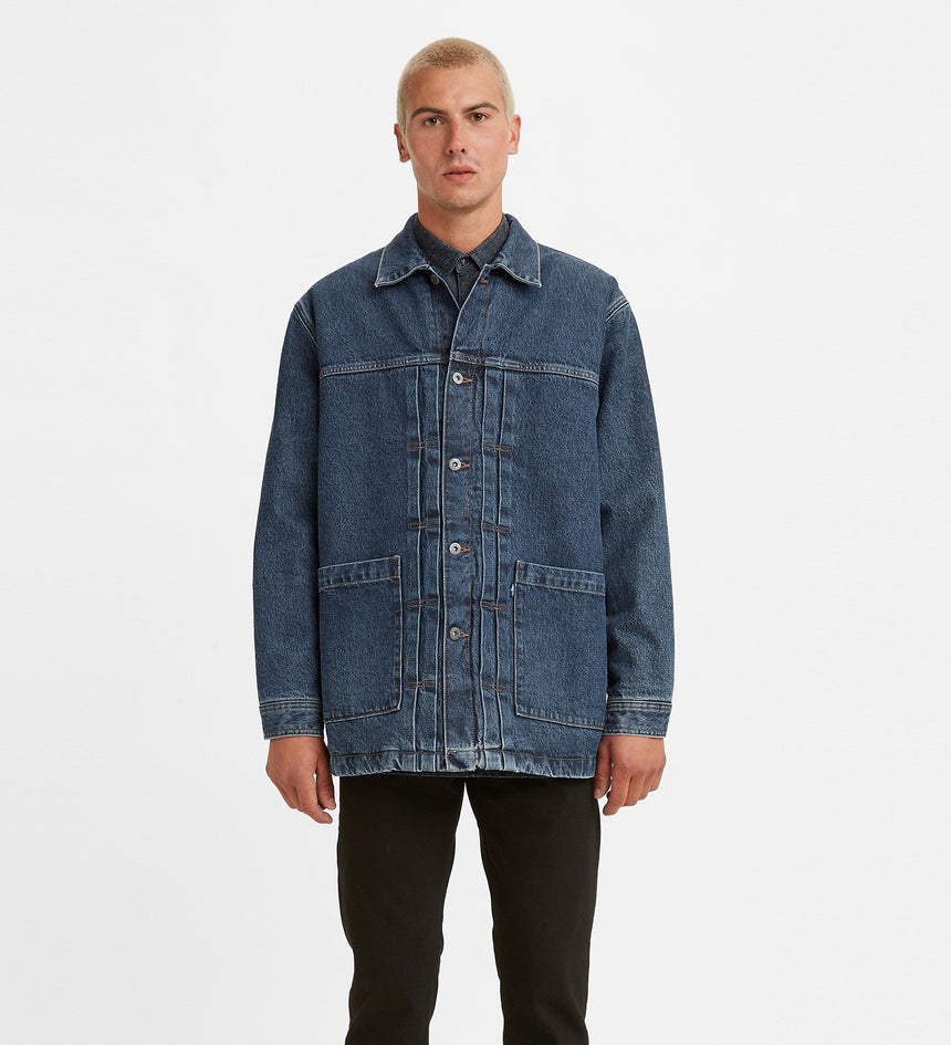Levi s Made Crafted Men s Slouchy Type ii Trucker Jacket Venture Levi s HK Levi s Hong Kong