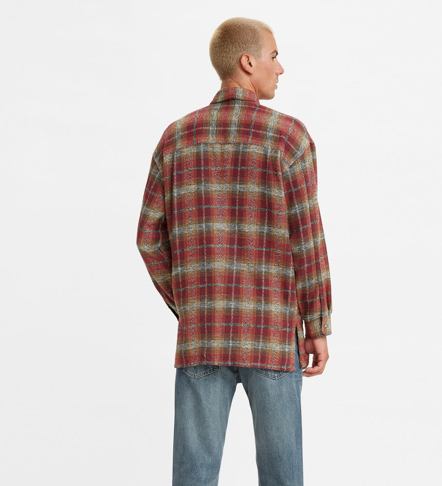 levi's® made & crafted® men's workshop smock shirt A02830000L- Oshima Plaid – Levi's Hong Kong