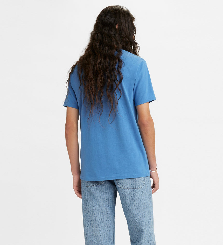 levi's® made & crafted® 藍色單口袋 tee 292480070S- Blue – Levi's 香港