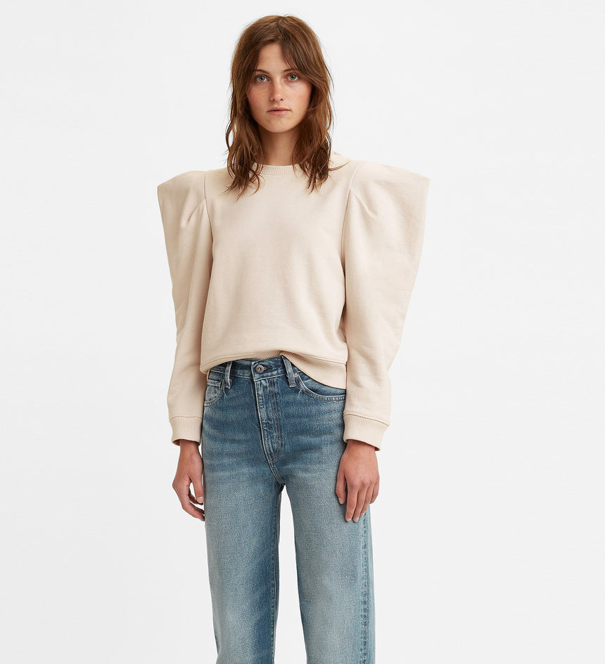 levi's® made & crafted®泡泡袖圓領衛衣 | 女裝 A03100000XS- Grey – Levi's 香港