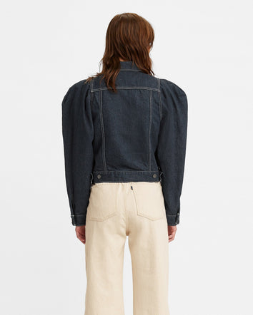 levi's® made & crafted®泡泡袖牛仔褸 牛仔外套 | 女裝 A03220001XXS- Mist Rinse  – Levi's 香港