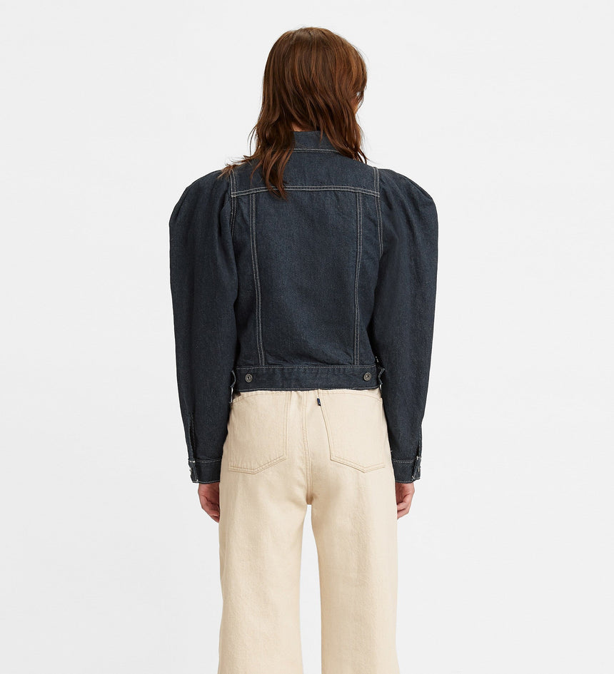 levi's® made & crafted®泡泡袖牛仔褸 牛仔外套 | 女裝 A03220001XXS- Mist Rinse – Levi's 香港