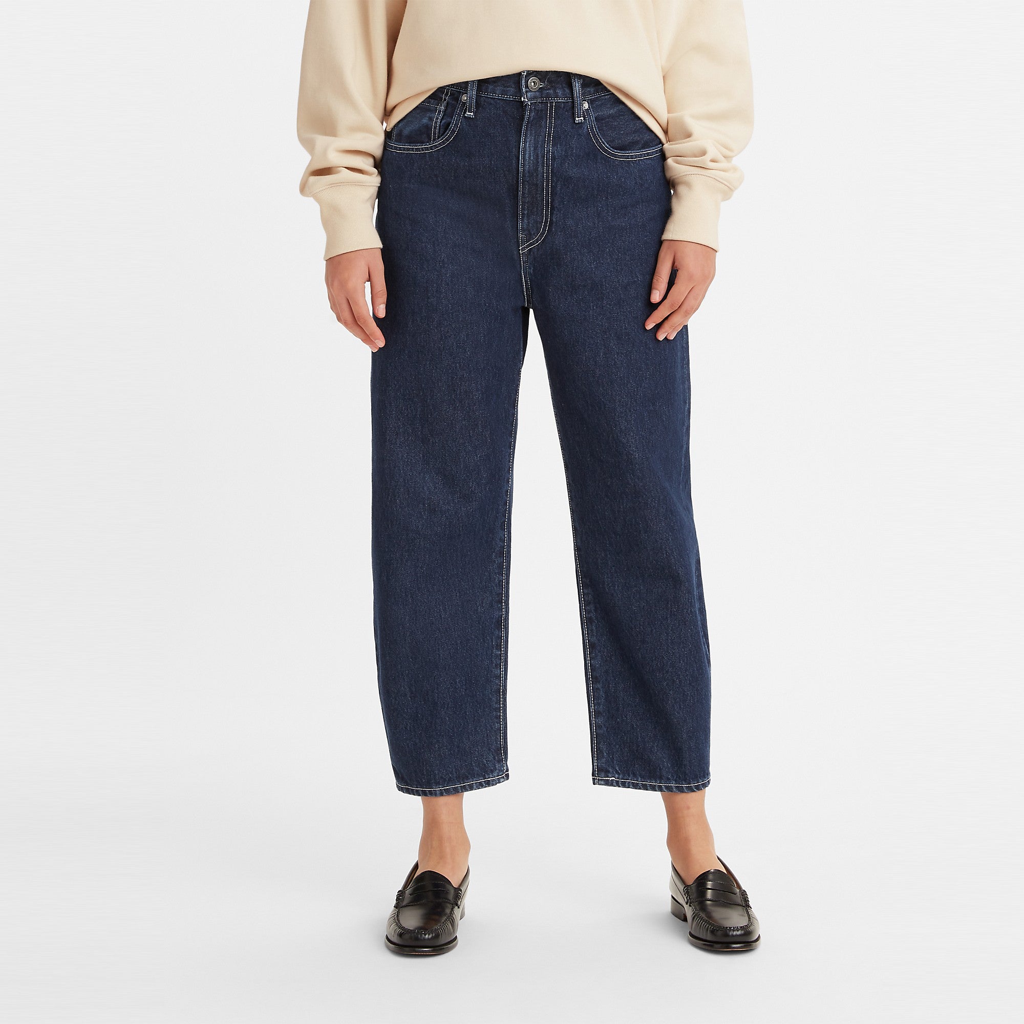 Levi's® Made Crafted® Women's Barrel Jeans Spring Rinse