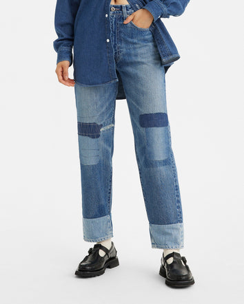 levi's® made & crafted® column 牛仔褲 | 女裝 7564500332327 Mokuteki Mij Indigo Destructed  – Levi's 香港