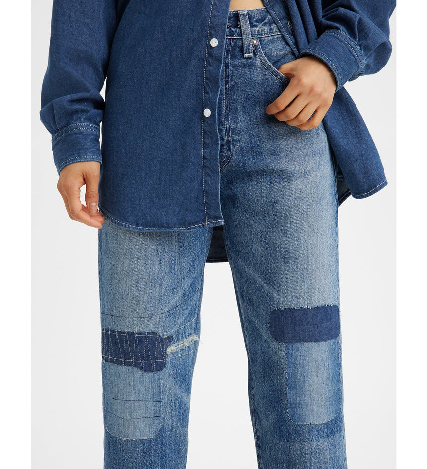 levi's® made & crafted® column 牛仔褲 | 女裝 7564500332327 Mokuteki Mij Indigo Destructed – Levi's 香港