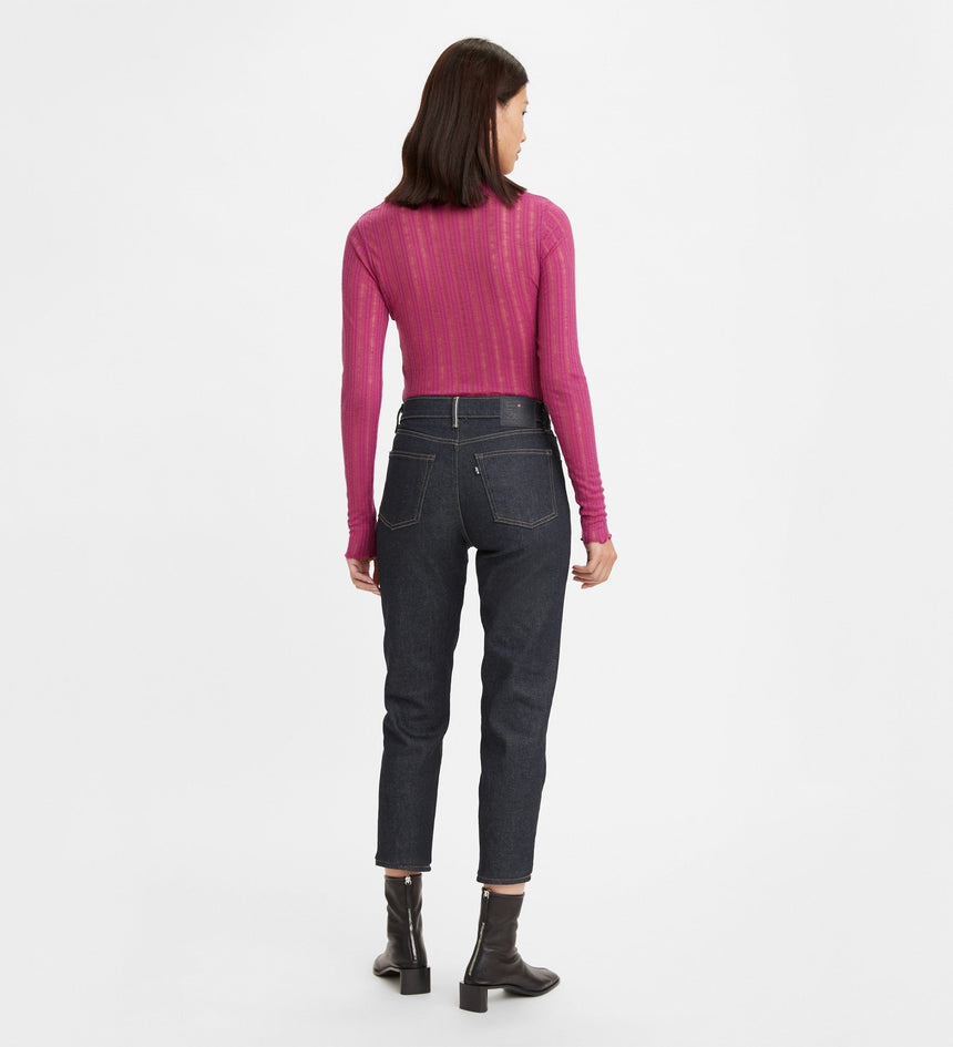 levi's® made & crafted® mij 日本製高腰boyfriend 男友風牛仔褲 | 女裝 A057500012427 Dark Indigo – Levi's 香港
