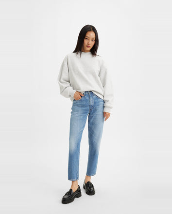 levi's® made & crafted® women's high-rise boyfriend jeans A057500122427 Sensai Moj Indigo Worn In  – Levi's Hong Kong