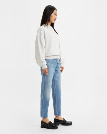 levi's® made & crafted® women's high-rise boyfriend jeans A057500122427 Sensai Moj Indigo Worn In  – Levi's Hong Kong