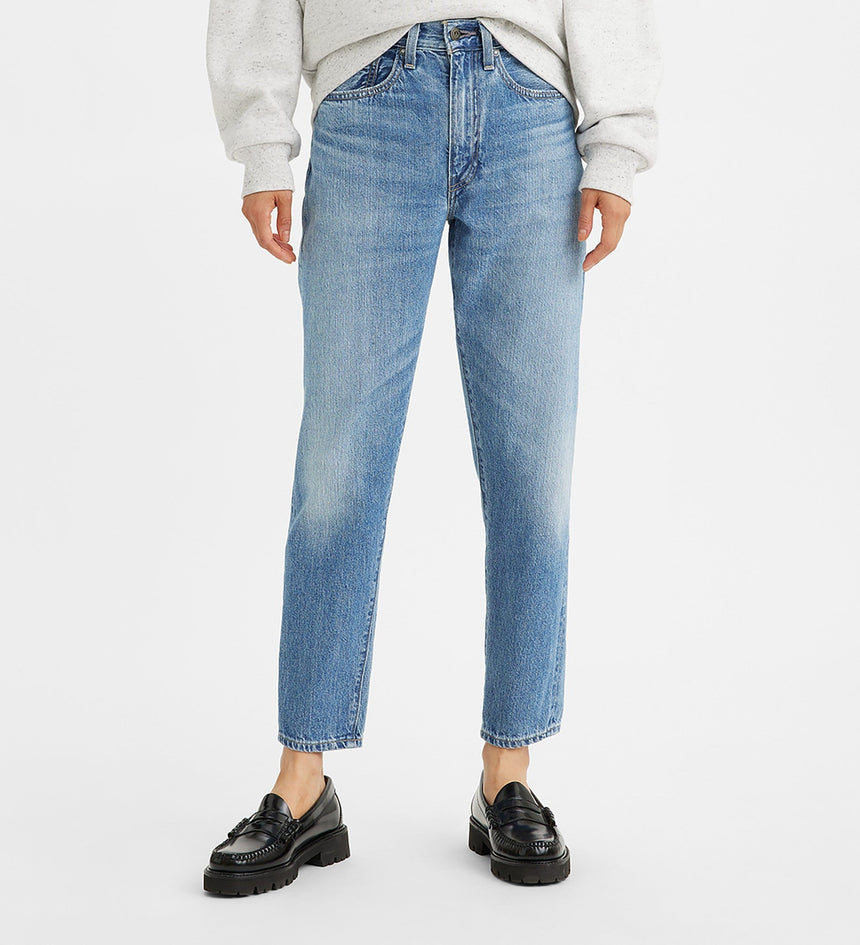 levi's® made & crafted® women's high-rise boyfriend jeans A057500122427 Sensai Moj Indigo Worn In – Levi's Hong Kong