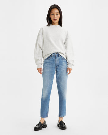 levi's® made & crafted® women's high-rise boyfriend jeans A057500122427 Sensai Moj Indigo Worn In  – Levi's Hong Kong
