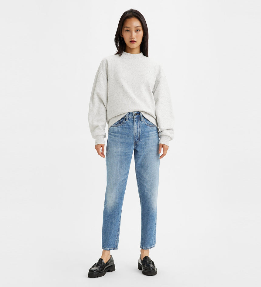 levi's® made & crafted® women's high-rise boyfriend jeans A057500122427 Sensai Moj Indigo Worn In – Levi's Hong Kong
