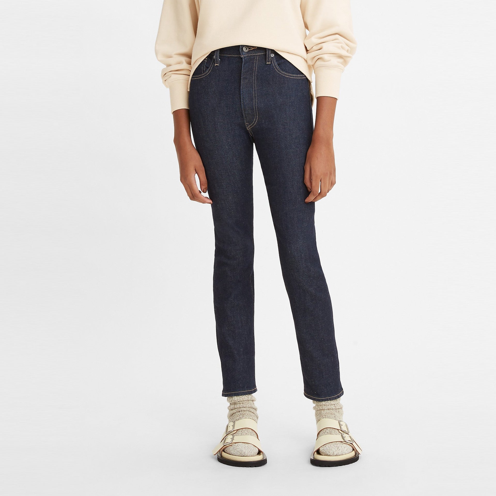 High Rise Levi's Slimming Skinny Ankle Jeans Levi's® Made