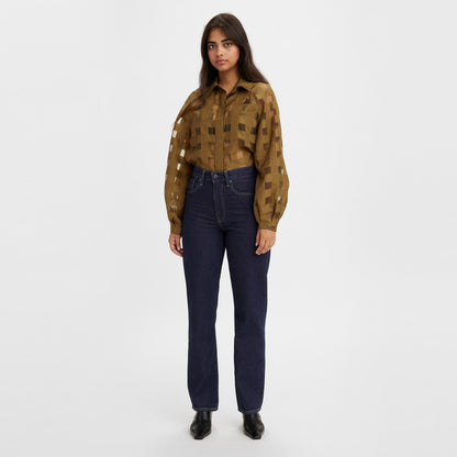 Levi's® Made & Crafted® 女式高腰直筒牛仔褲 | 女裝