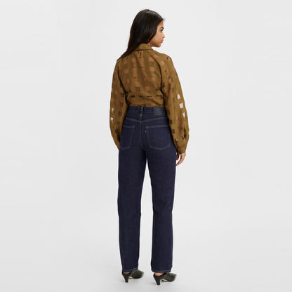 Levi's® Made & Crafted® 女式高腰直筒牛仔褲 | 女裝