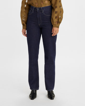 levi's® made & crafted® women's high-rise straight jeans A297100042428 Moon Rinse Blue Rinse  – Levi's Hong Kong