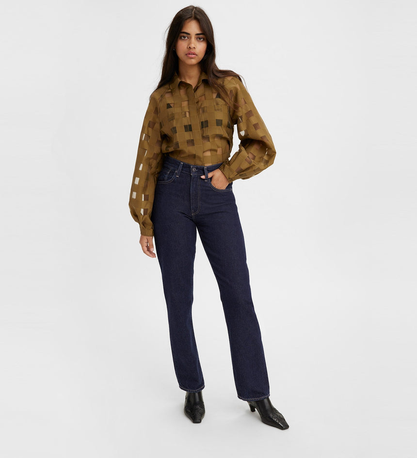 levi's® made & crafted® 女式高腰直筒牛仔褲 | 女裝 A297100042428 Moon Rinse Blue Rinse – Levi's 香港