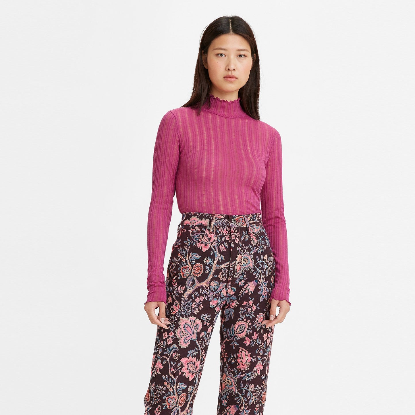 Levi's® Made & Crafted® Women's Mock Neck Long Sleeve