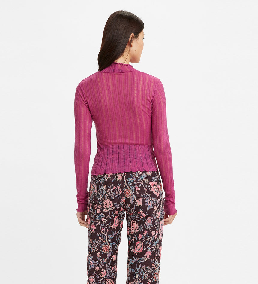 levi's® made & crafted® women's mock neck long sleeve A03020000XXS- Clover – Levi's Hong Kong