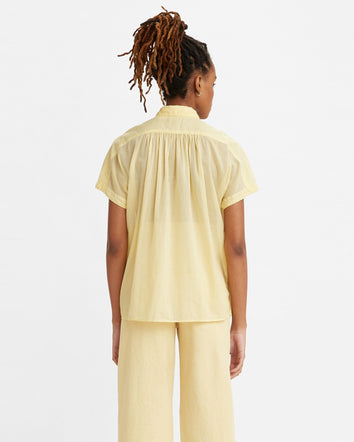 levi's® made & crafted® women's petal blouse A21010000M- Straw  – Levi's Hong Kong