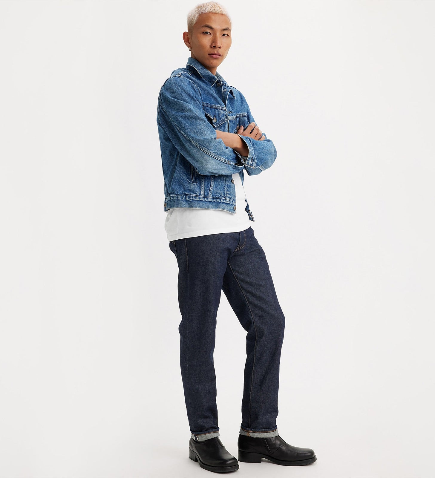 levi's® 日本製 511™ 修身窄管牛仔褲 | 男裝 A587600052932 MIJ 511 Dark Rinse – Levi's 香港