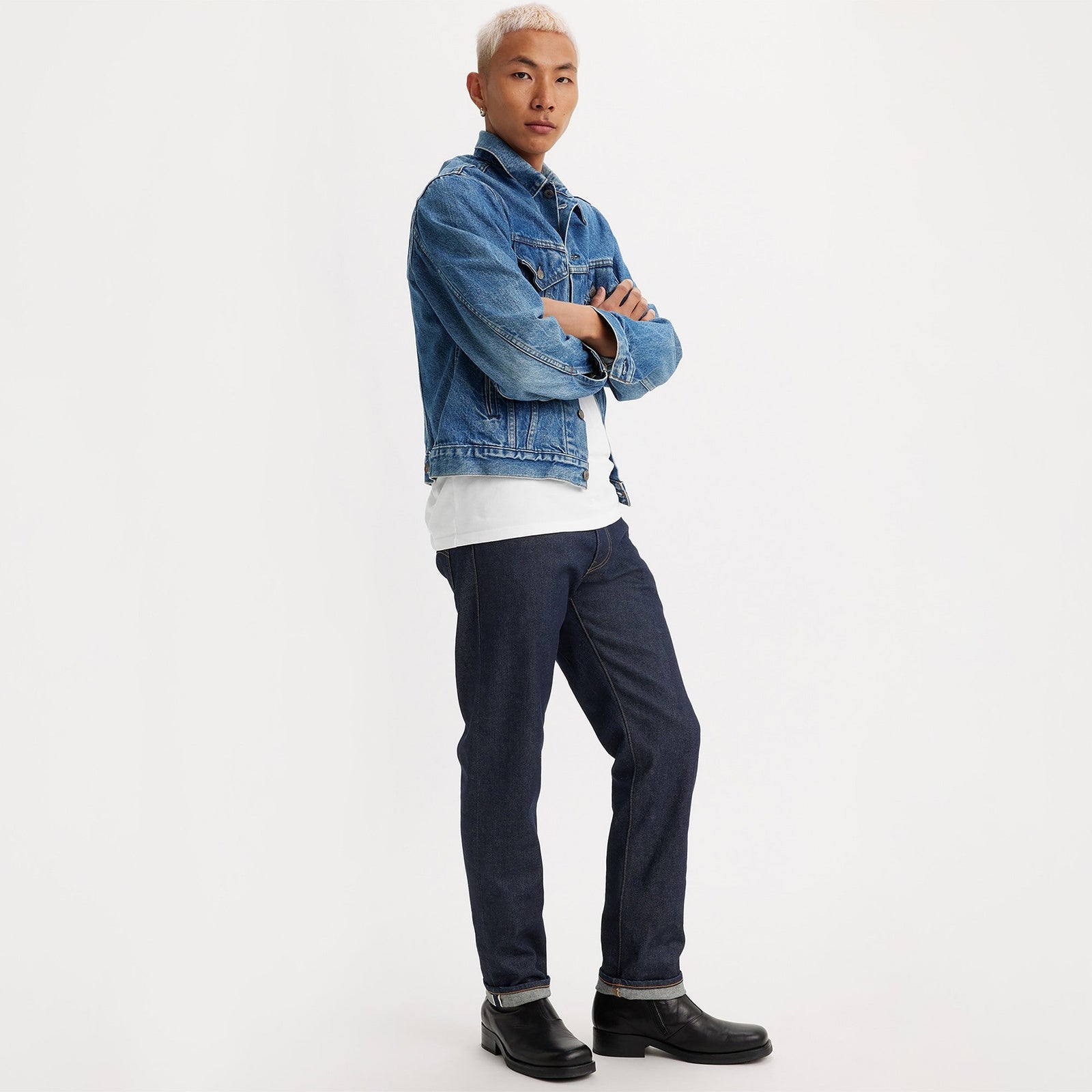 levi's® 日本製 511™ 修身窄管牛仔褲 | 男裝 A587600052832 MIJ 511 Dark Rinse – Levi's 香港
