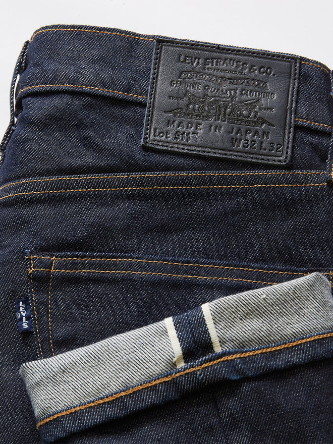 levi's® 日本製 511™ 修身窄管牛仔褲 | 男裝 A587600052832 MIJ 511 Dark Rinse  – Levi's 香港