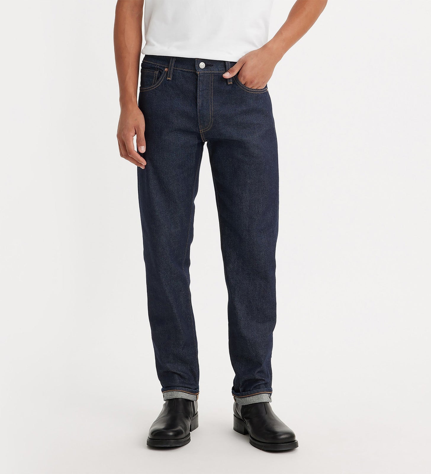 levi's® 日本製 511™ 修身窄管牛仔褲 | 男裝 A587600052932 MIJ 511 Dark Rinse – Levi's 香港