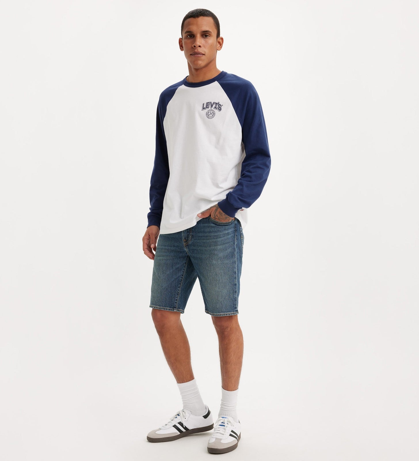 levi's® 男士 405 標準版型牛仔短褲 3986401553212 Everything Is Cool Short – Levi's 香港