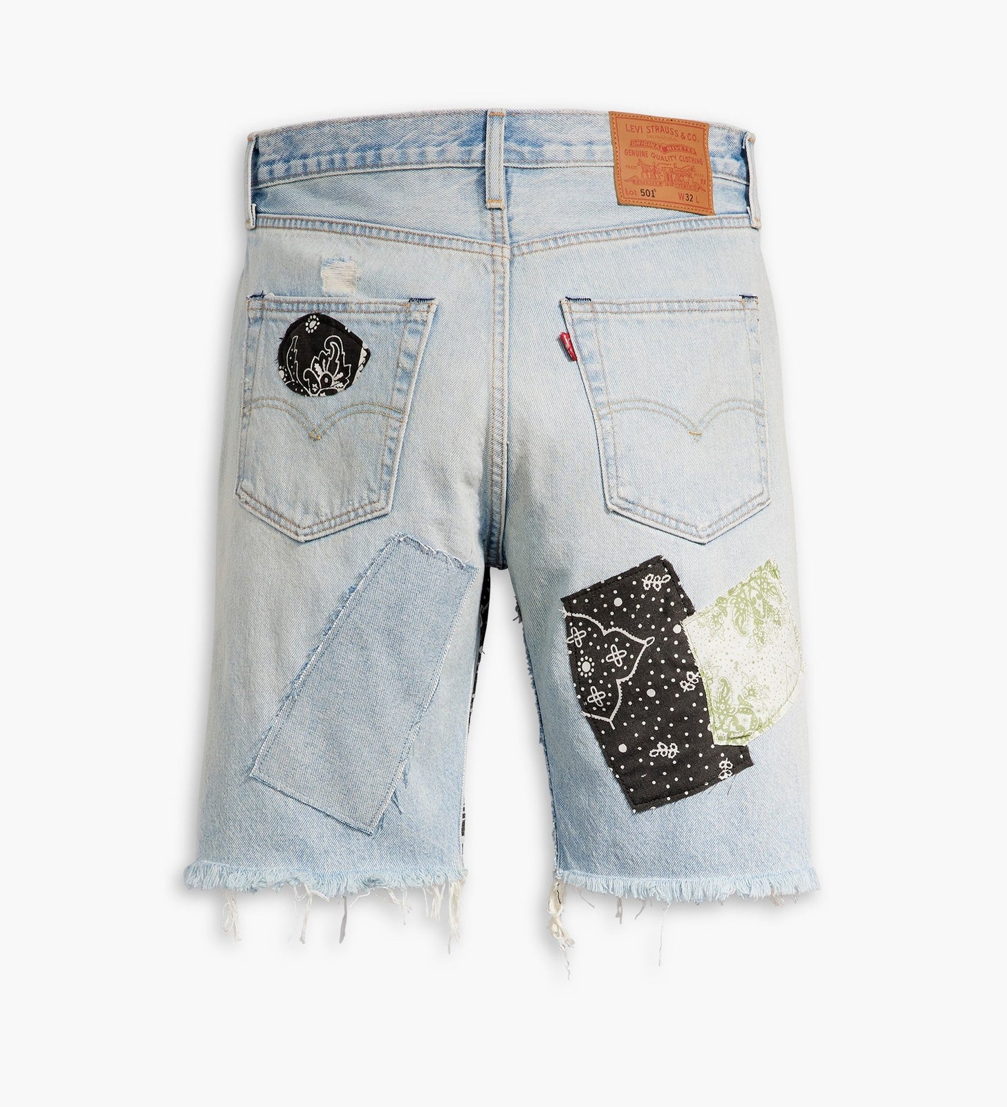 levi's® 501® 原創短褲 | 男裝 365120226299 We Love Sports Destructed Short – Levi's 香港