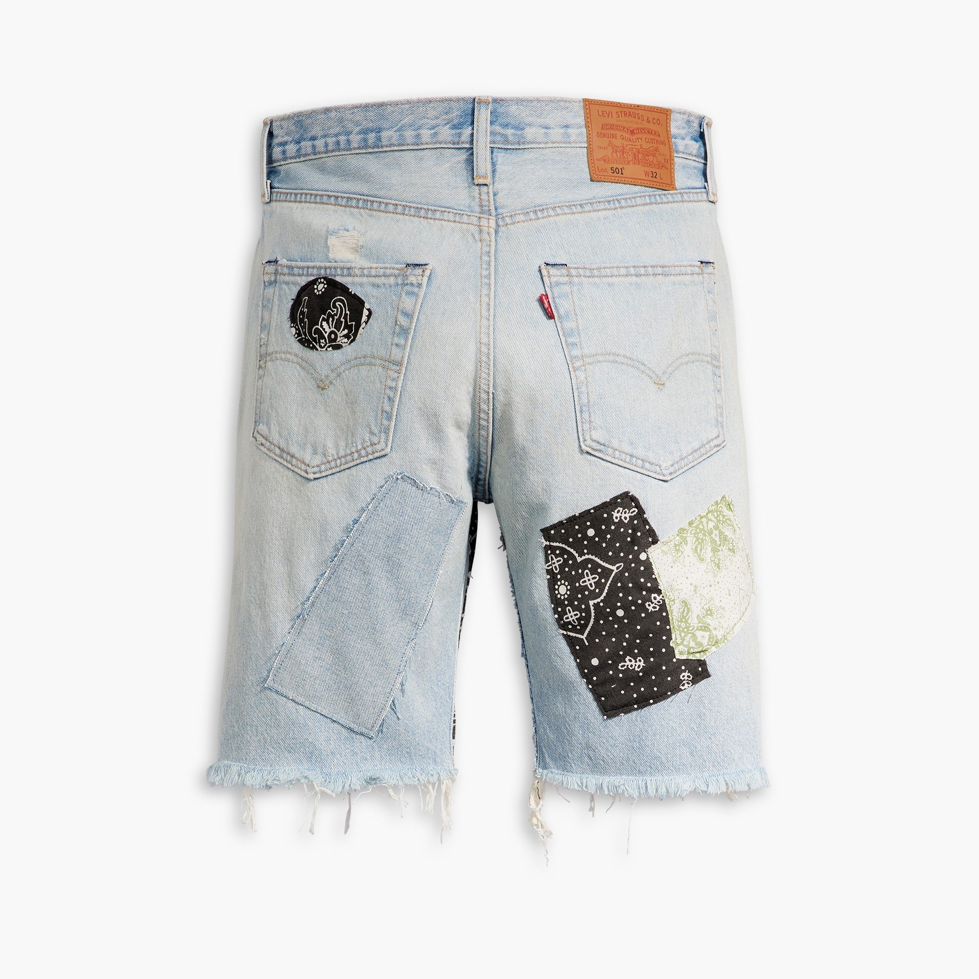 Levi's® Men's 501® Original Shorts We Love Sports Destructed