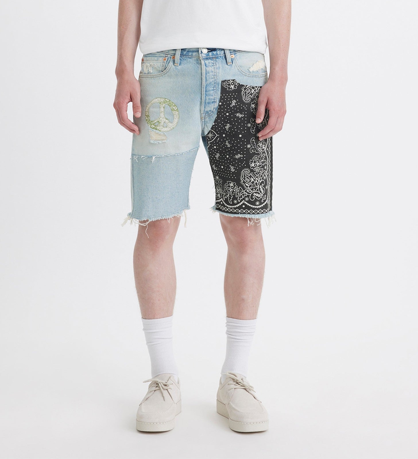 levi's® 501® 原創短褲 | 男裝 365120226299 We Love Sports Destructed Short – Levi's 香港