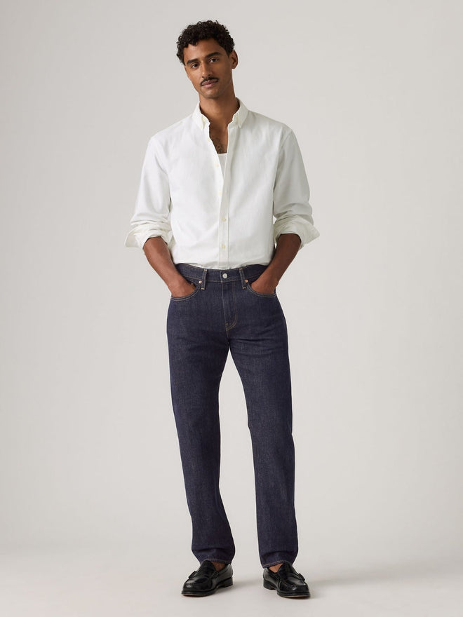 levi's® 502™ taper 錐形牛仔褲 | 男裝   2950718002832 Dark Indigo  – Levi's 香港