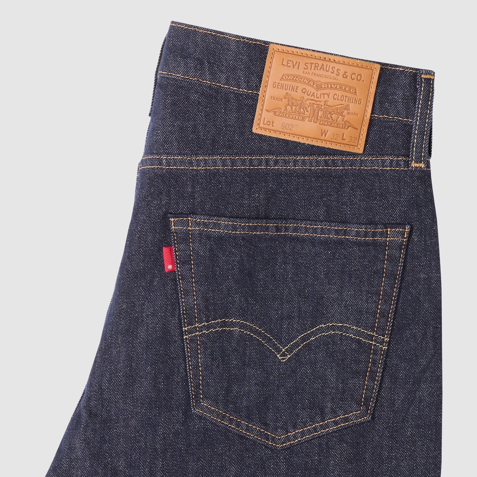 levi's® 502™ taper 錐形牛仔褲 | 男裝   2950718002832 Dark Indigo – Levi's 香港