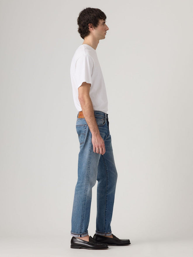 levi's® 502™ taper 錐形牛仔褲 | 男裝   2950718882832 Medium Indigo  – Levi's 香港