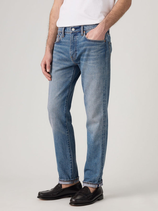 levi's® 502™ taper 錐形牛仔褲 | 男裝   2950718882832 Medium Indigo  – Levi's 香港