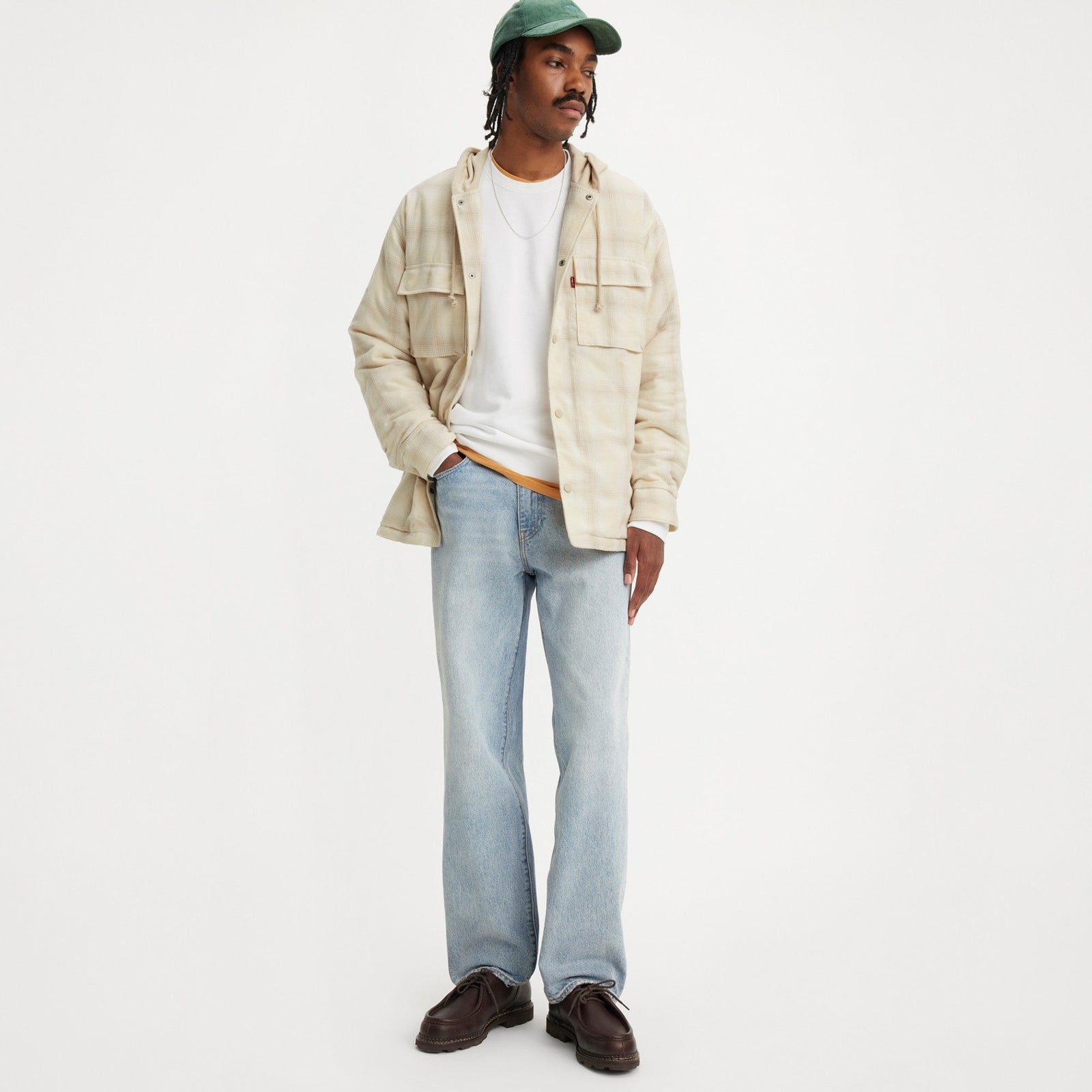 levi's®  568™ 寬鬆直筒牛仔褲| 男裝 2903700622832 Baby Blue Essentials – Levi's 香港