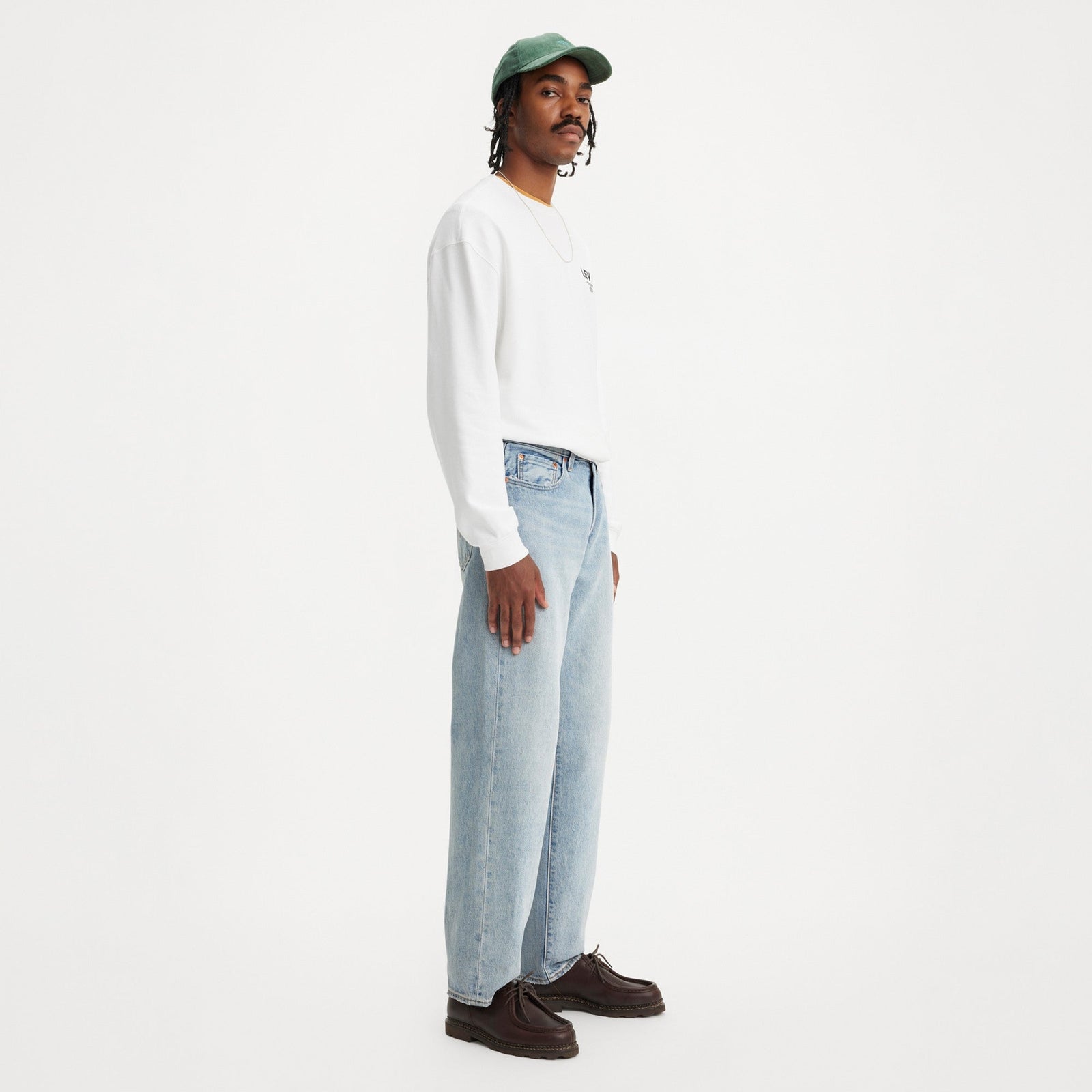 levi's®  568™ 寬鬆直筒牛仔褲| 男裝 2903700622832 Baby Blue Essentials – Levi's 香港