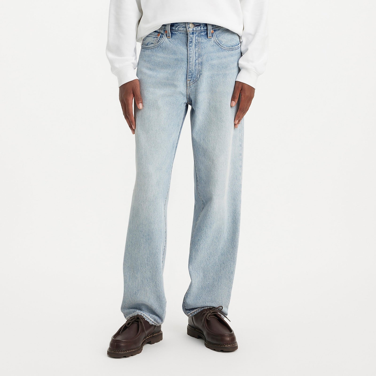 levi's®  568™ 寬鬆直筒牛仔褲| 男裝 2903700622832 Baby Blue Essentials – Levi's 香港