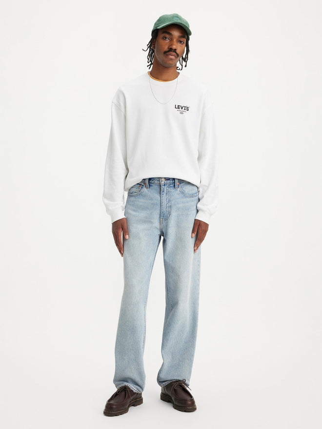 levi's®  568™ 寬鬆直筒牛仔褲| 男裝 2903700622832 Baby Blue Essentials  – Levi's 香港