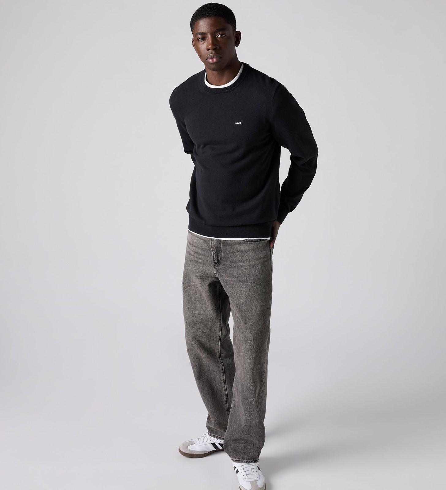 levi's® 568™ 寬鬆直腳牛仔褲 | 男裝 2903700523132 Black – Levi's 香港