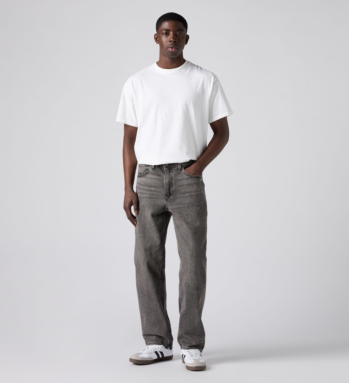 levi's® 568™ 寬鬆直腳牛仔褲 | 男裝 2903700523132 Black – Levi's 香港