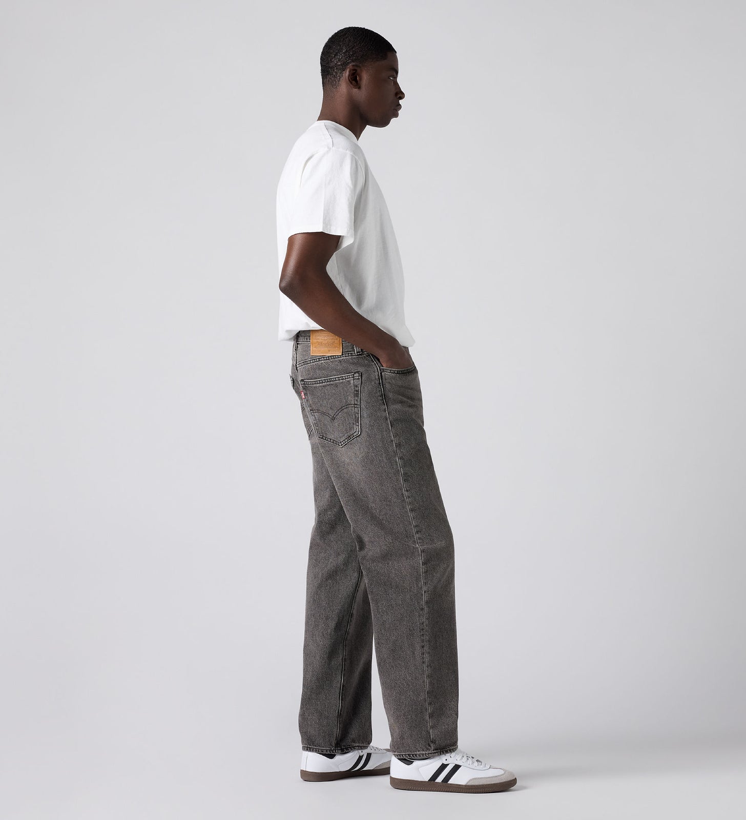levi's® 568™ 寬鬆直腳牛仔褲 | 男裝 2903700523132 Black – Levi's 香港