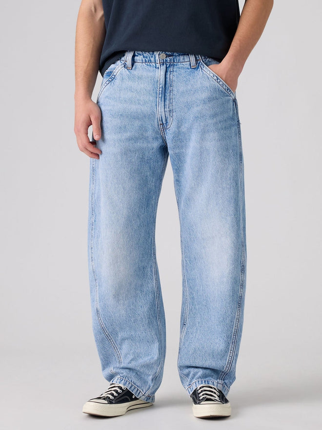 levi's® baggy barrel 寬鬆桶型牛仔褲 | 男裝   0057O00092832 Light Wash  – Levi's 香港