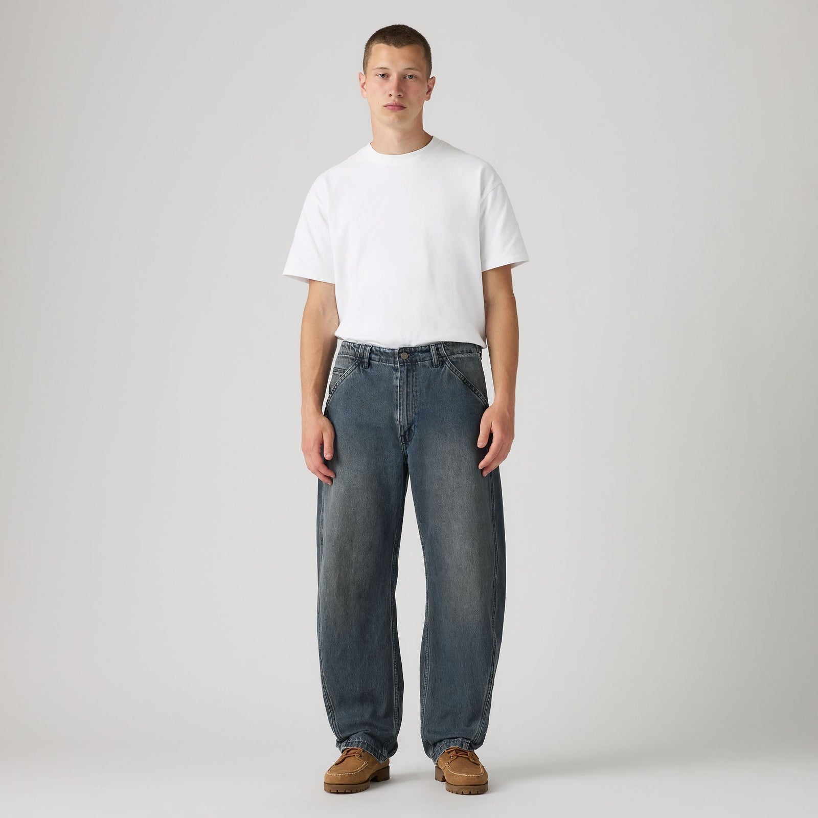 levi's® men's baggy barrel jeans 0057O00102832 Dark Wash – Levi's Hong Kong