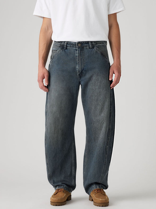 levi's® baggy barrel 寬鬆桶型牛仔褲 | 男裝   0057O00102832 Dark Wash  – Levi's 香港